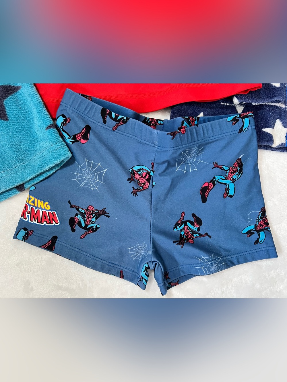 Mini Boden toweling Swim shorts bundle - Picture 4 of 10
